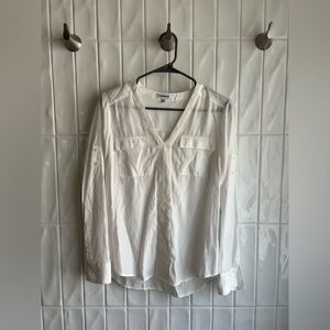 Women’s white dress shirt